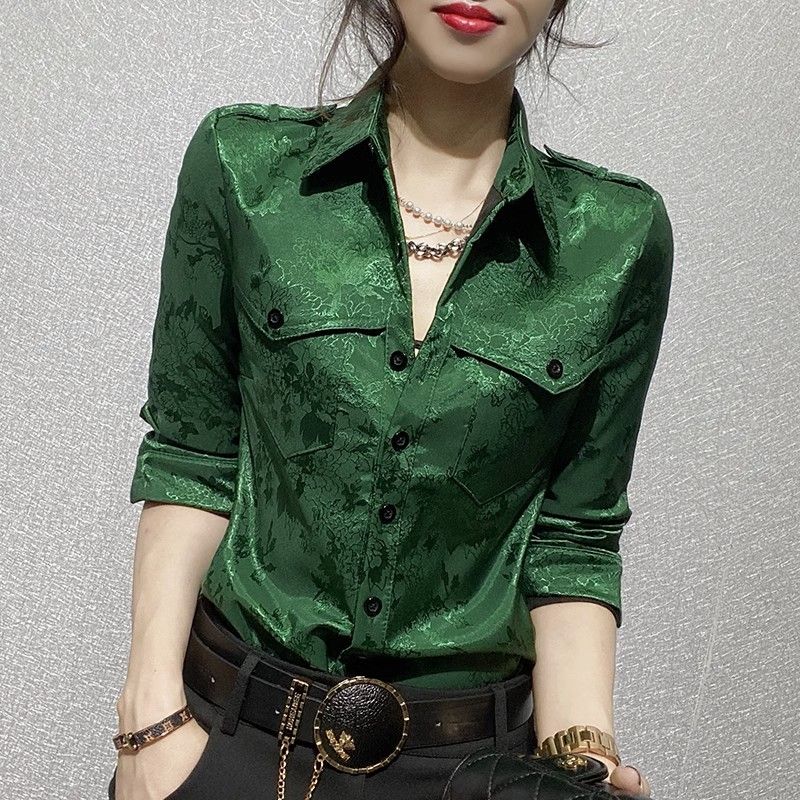 Women Formal Wear Office - Kadın Üstleri İlkbahar ve Sonbahar Tam