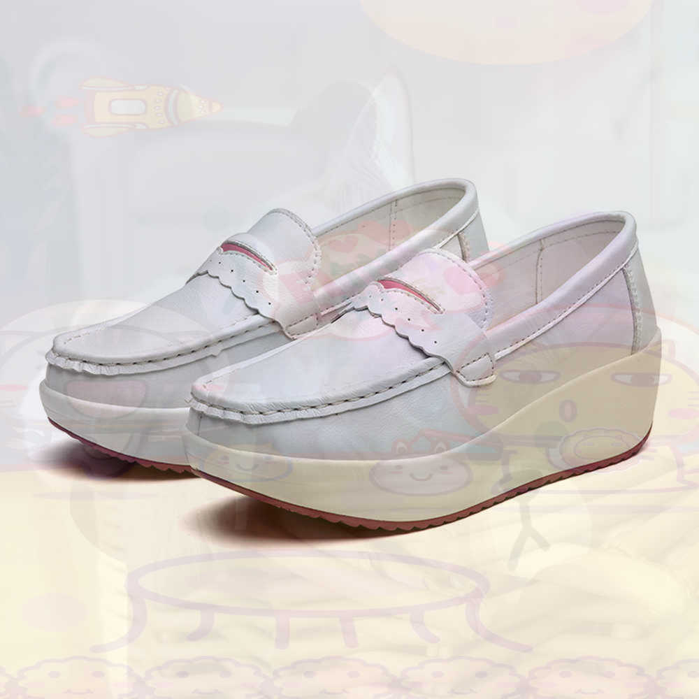 Formal Women Daily Wear Footwear - Platform Kış Pembe Spor Ayakkabı Tenis