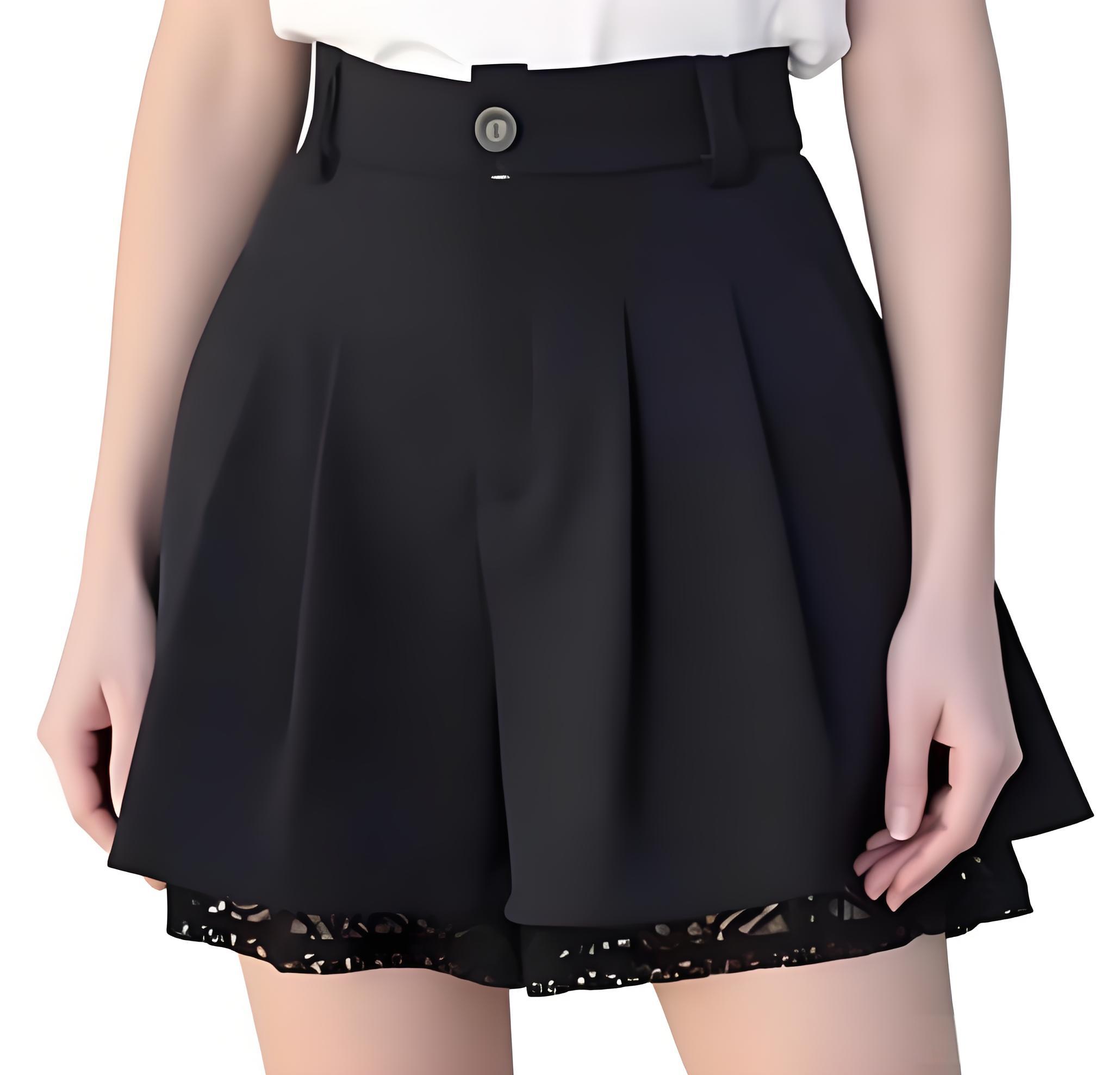 Women Formal Wear Office - Kadınlar Günlük Yüksek Bel Özel Dikimli