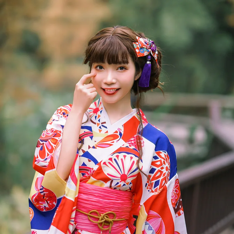 Women'S Formal Traditional Wear - Kadın Japonya Tarzı Geleneksel Kimono Resmi
