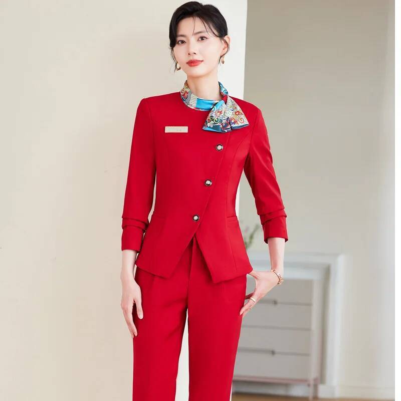 Women Formal Wear Interview - Artı Boyutu Resmi Zarif Stiller Pantolon