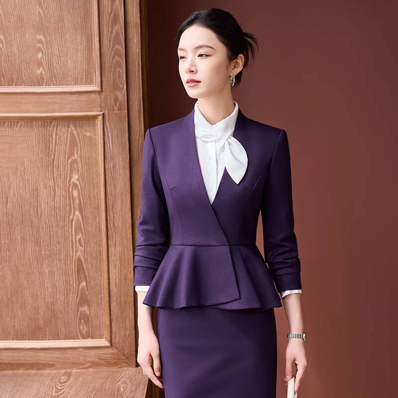 Women Formal Wear Interview - Yüksek Kaliteli Kumaş Kadın Resmi İş