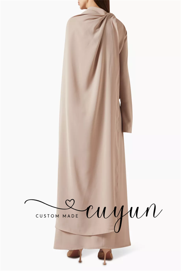 CUYUN Özel Tasarım Haki Renk T - Women'S Formal Wear Wedding Guest incelemesi ve fiyatı