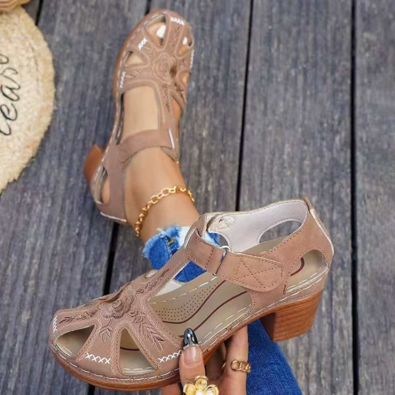 Kadın Sandaletleri Orta Blok T - Formal Women Daily Wear Sandals incelemesi ve fiyatı