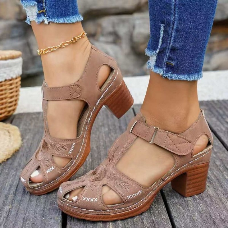Kadın Sandaletleri Orta Blok T - Formal Women Daily Wear Sandals incelemesi ve fiyatı