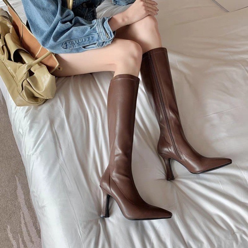 Kadın Diz Yüksek Çizmeler Sivr - Formal Women Daily Wear Footwear incelemesi ve fiyatı