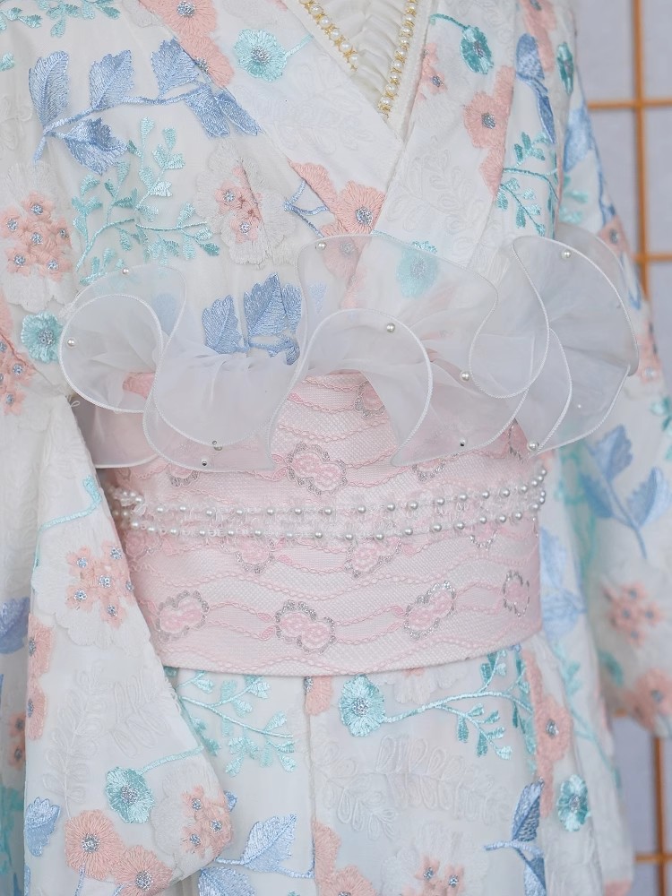Dantelli Kimono İç Giysisi Bey - Women'S Formal Traditional Wear incelemesi ve fiyatı