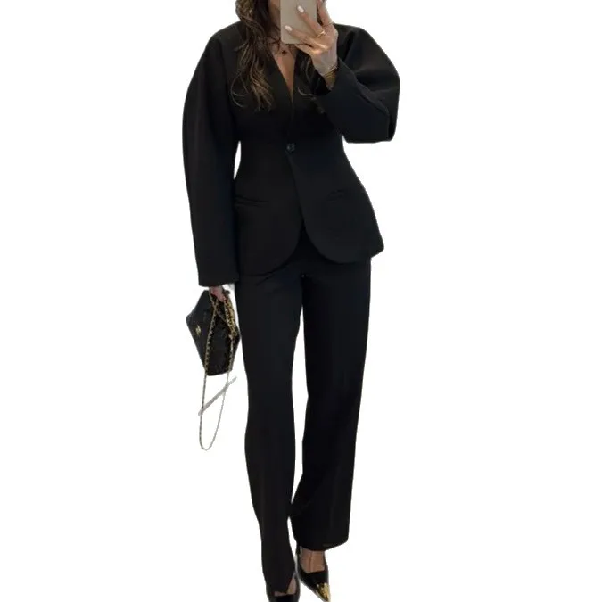 2025 Yeni Kadın Siyah V Yaka B - Women Formal Wear Black incelemesi ve fiyatı