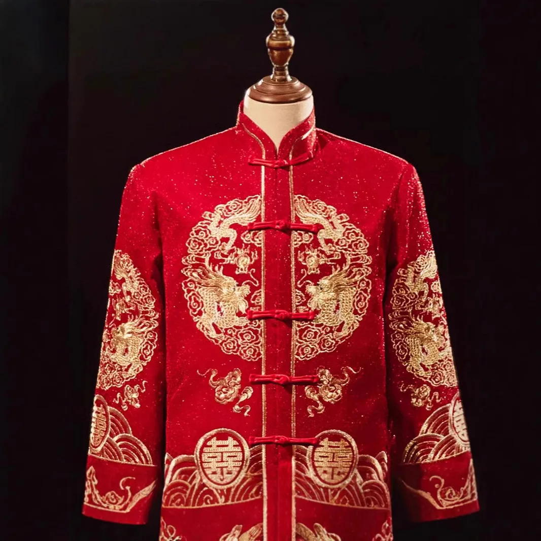 Nakışlı Xiuhe Erkek Giyim Stil - Women'S Formal Traditional Wear incelemesi ve fiyatı