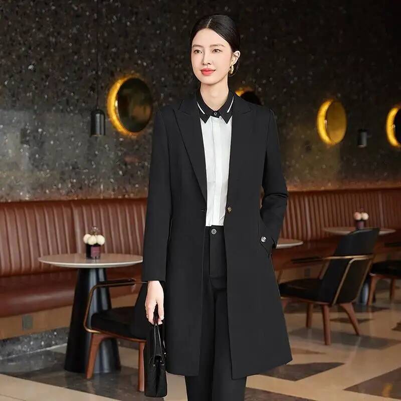 Yüksek Kaliteli Kumaş Sonbahar - Women Formal Wear Interview incelemesi ve fiyatı