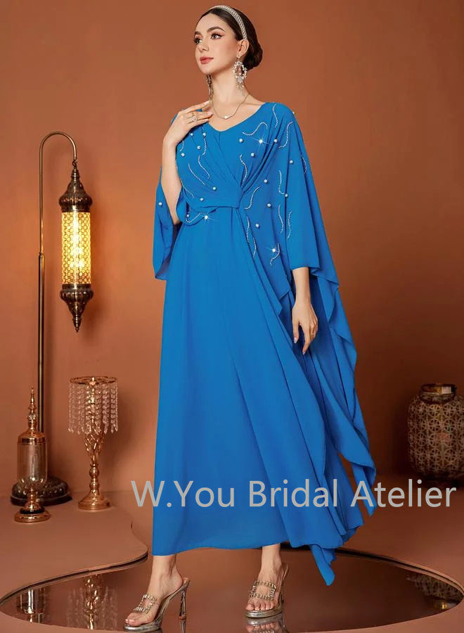 Lüks Abiye Elbiseler V Yaka Pe - Women'S Formal Wear Wedding Guest incelemesi ve fiyatı